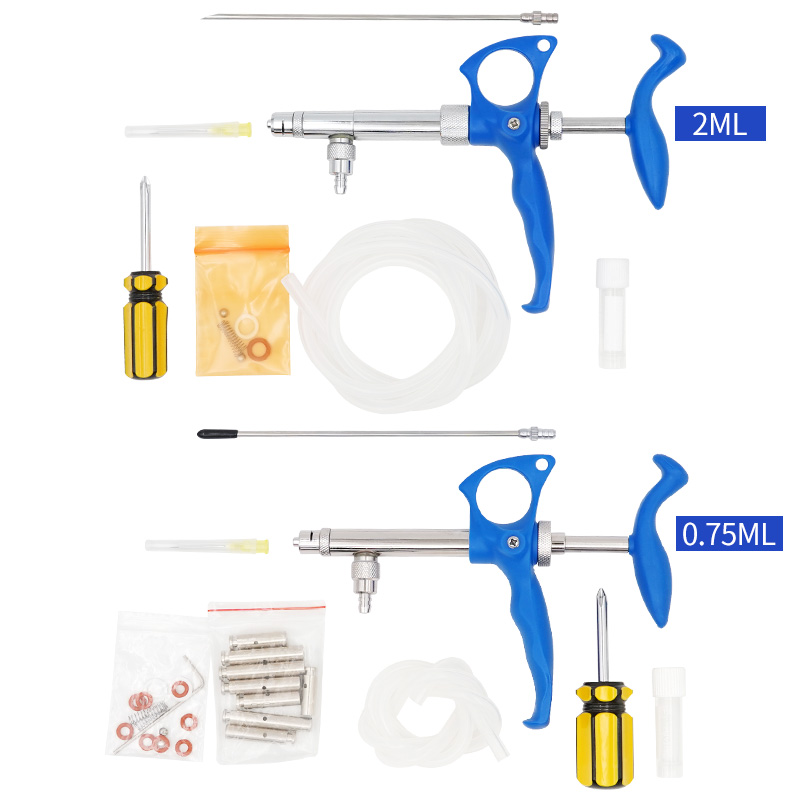 Veterinary Syringe Gun - 0.75 مللي/2 مللي حقنة لقاح بيطرية