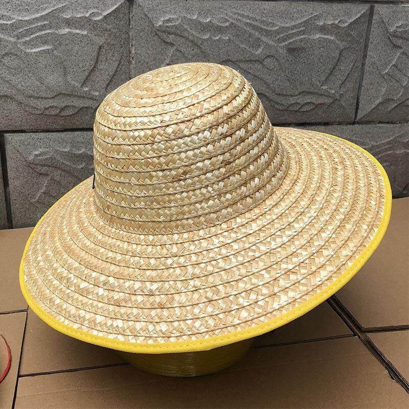 Agriculture Farming Hats - قبعة قش صيفية مصنوعة يدويًا للحماية