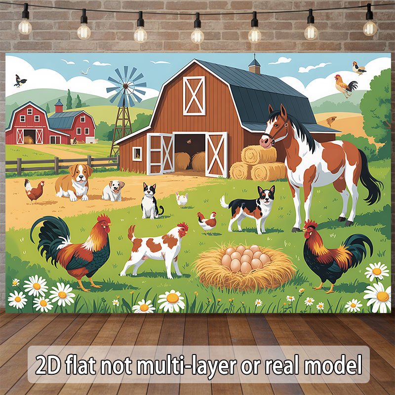 تصميم مسطح ثنائي الأبعاد، لافت - مراجعة Agriculture Farming School وسعره