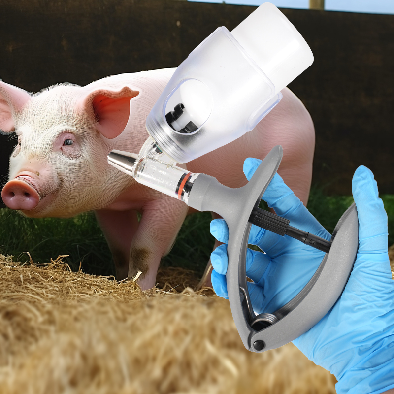 محقنة آلية للماشية مع أنبوب تم - مراجعة Veterinary Syringe Gun وسعره
