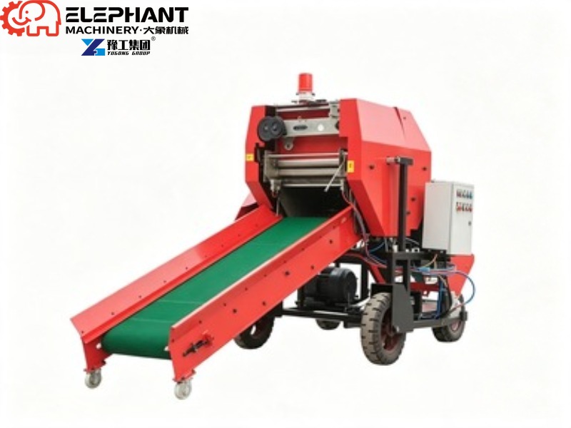 آلة ضغط وتعبئة القش الدائرية ا - مراجعة Silage Baler Machine وسعره