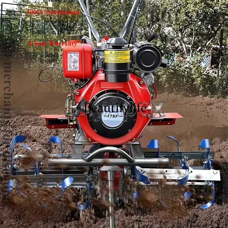 آلة حرث دوارة صغيرة جديدة a55  - مراجعة Farming Agriculture Equipment وسعره