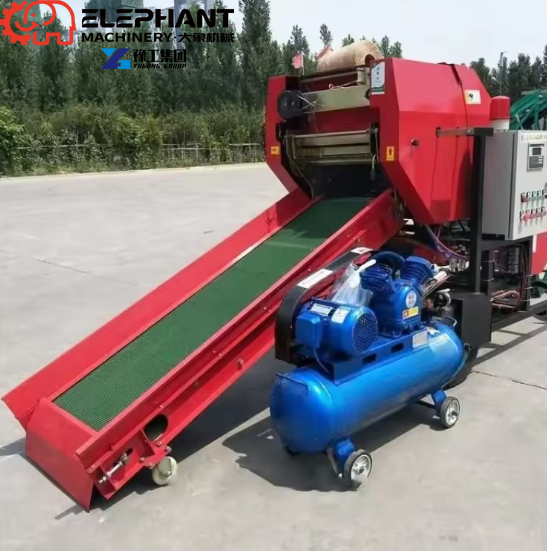آلة تعبئة السيلاج، مكبس قش دائ - مراجعة Silage Baler Machine وسعره