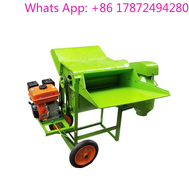 آلة دراس الحبوب الزراعية بسعة  - مراجعة Rice Thresher Machine وسعره