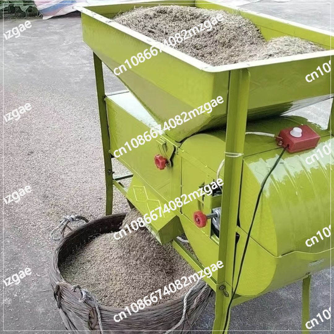 آلة تنقية الحبوب الكهربائية ال - مراجعة Rice Thresher Machine وسعره