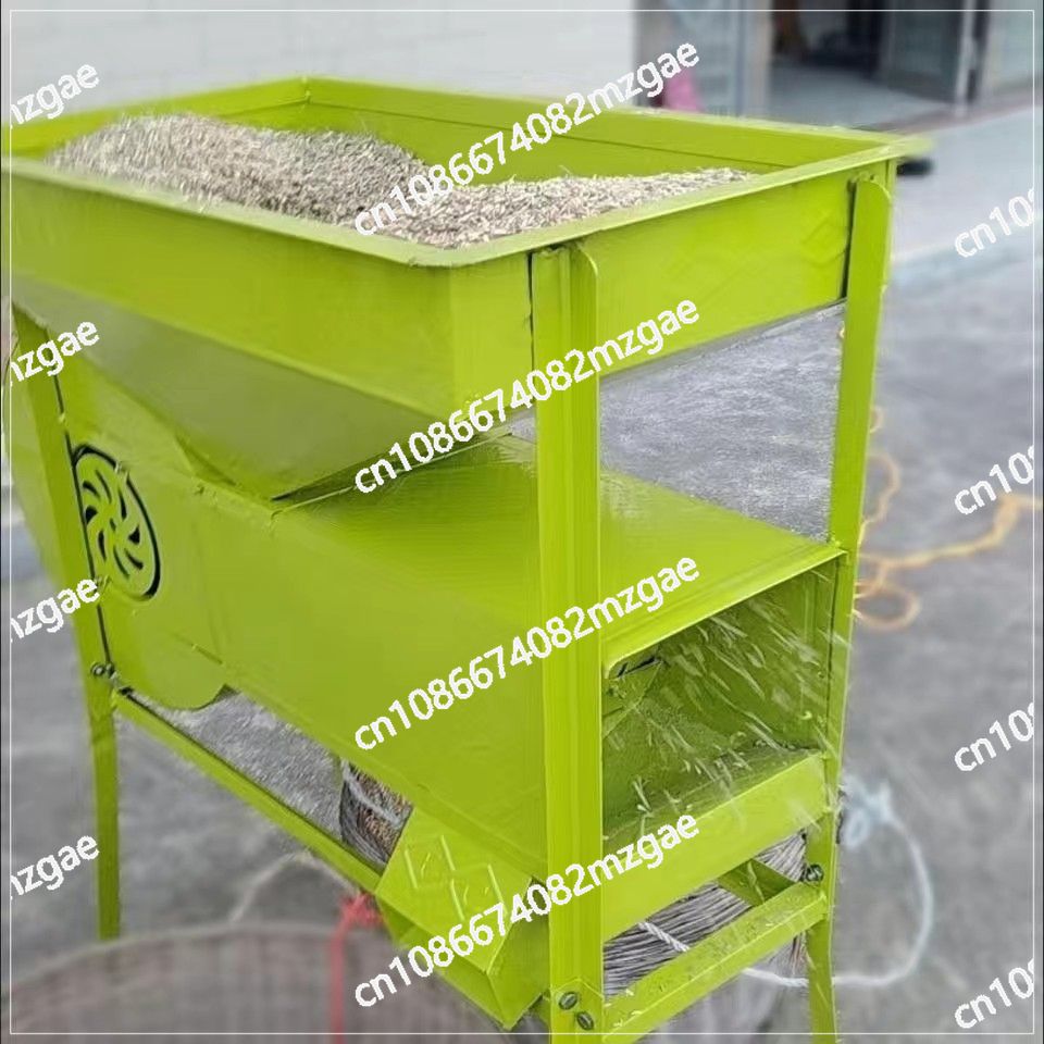 آلة تنقية الحبوب الكهربائية ال - مراجعة Rice Thresher Machine وسعره