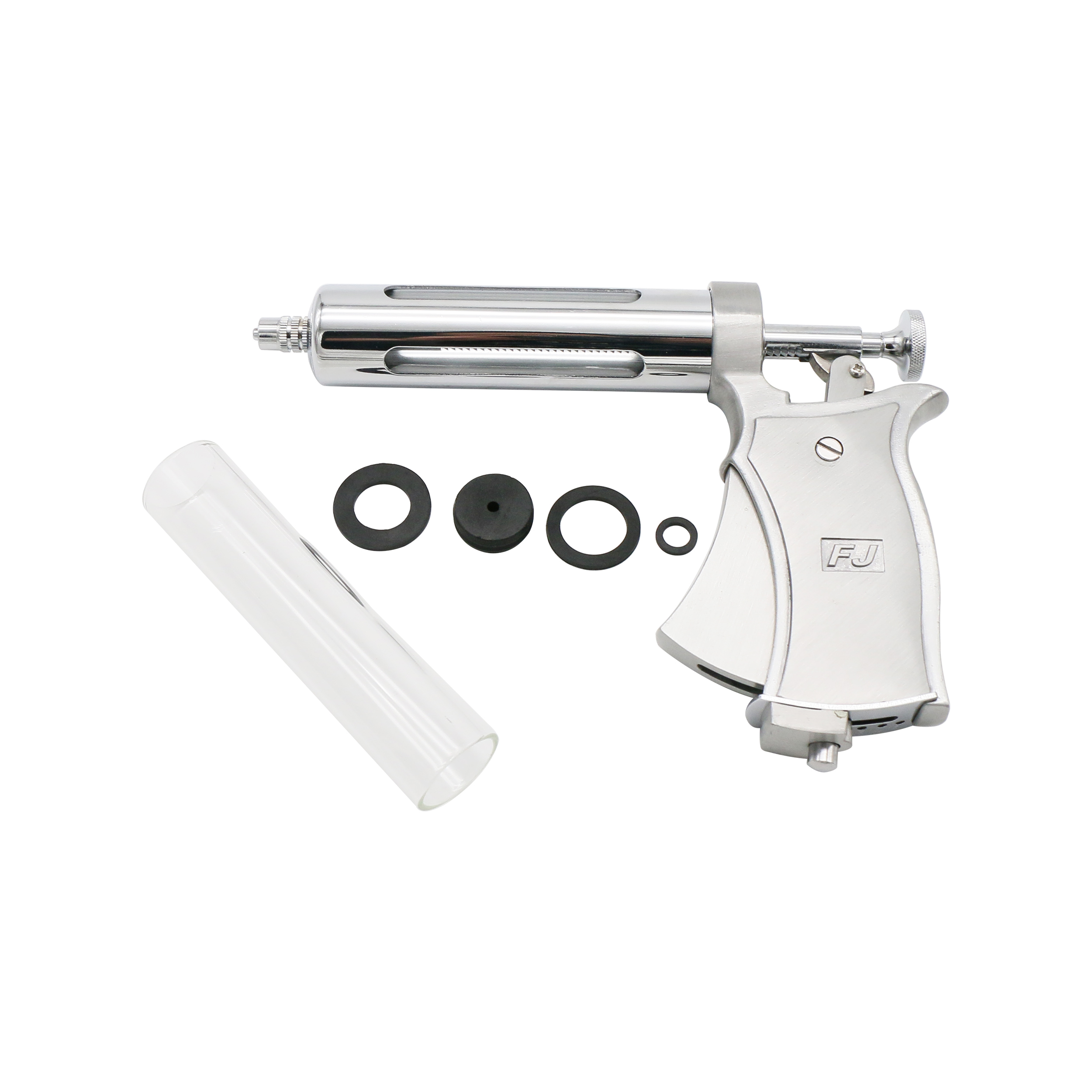 قابل للتعديل حقنة بندقية 50 مل - مراجعة Veterinary Syringe Gun وسعره