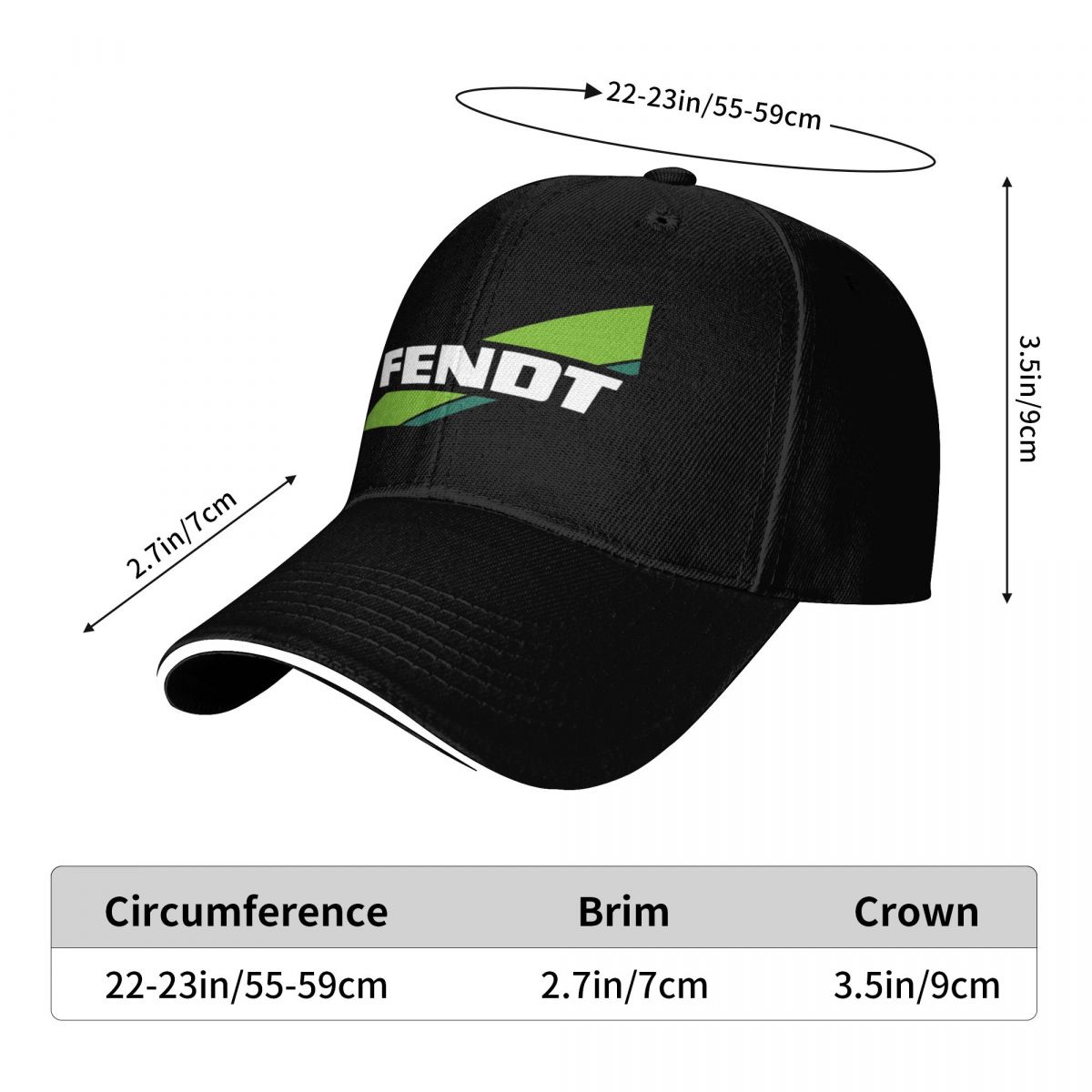 قبعات بيسبول بشعار Fendt للزرا - مراجعة Agriculture Farming Hats وسعره