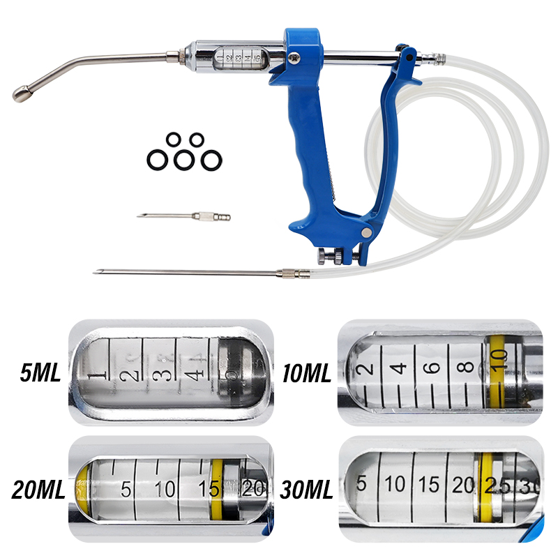 مسدس حقن دواء مستمر للحيوانات  - مراجعة Veterinary Syringe Gun وسعره