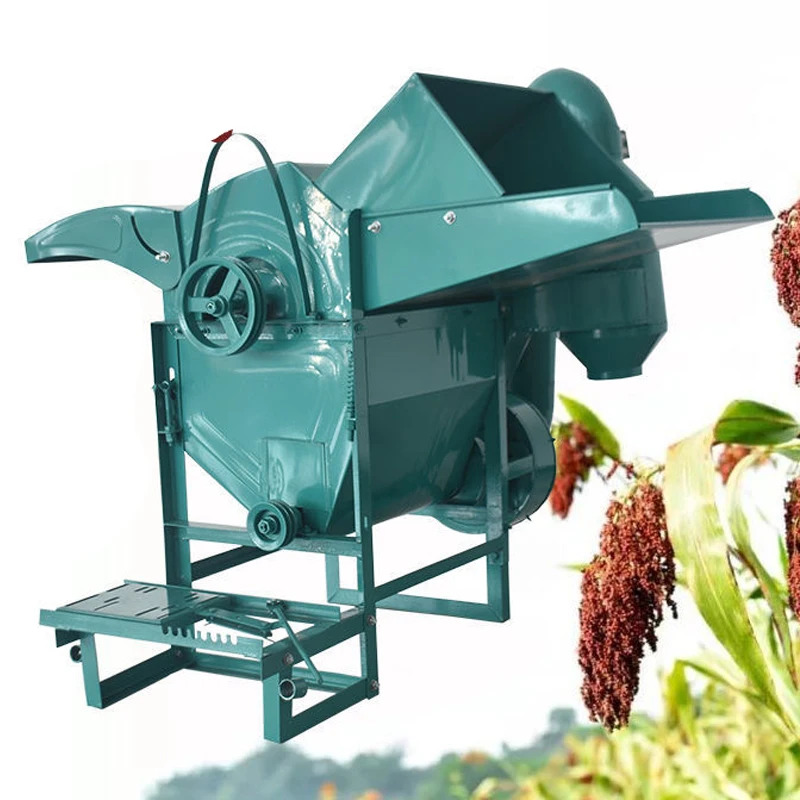 آلة دراس الحبوب الفعالة من الص - مراجعة Rice Thresher Machine وسعره