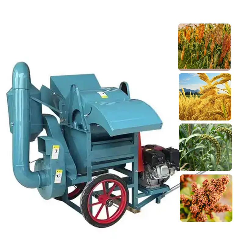 آلة دراس الحبوب الفعالة من الص - مراجعة Rice Thresher Machine وسعره