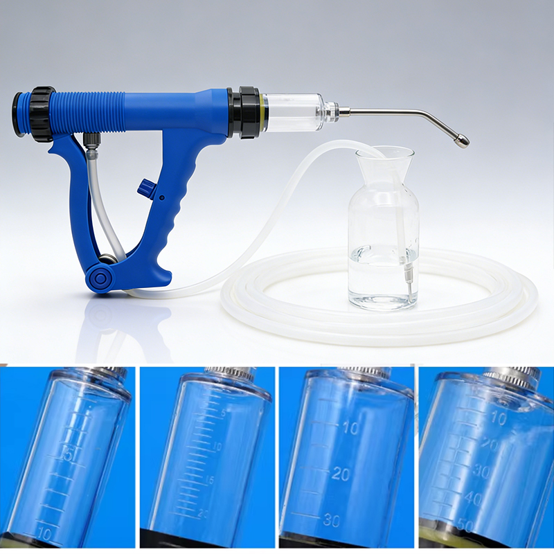 مسدس تغذية معدني بيطري، موزع أ - مراجعة Veterinary Syringe Gun وسعره