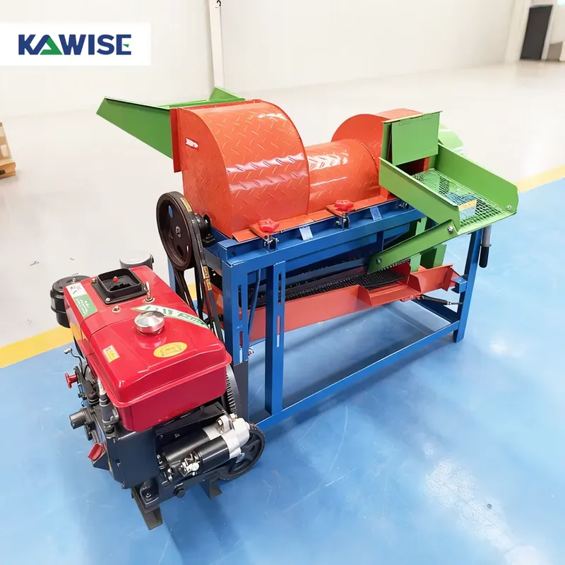آلة دراس الحبوب للذرة والقمح و - مراجعة Rice Thresher Machine وسعره