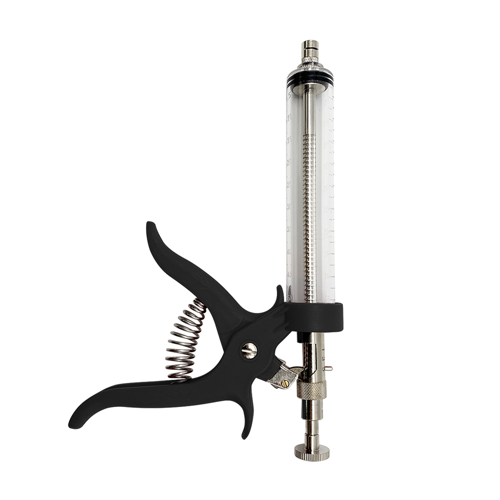 1 قطعة الحيوان 50 مللي حقنة حق - مراجعة Veterinary Syringe Gun وسعره