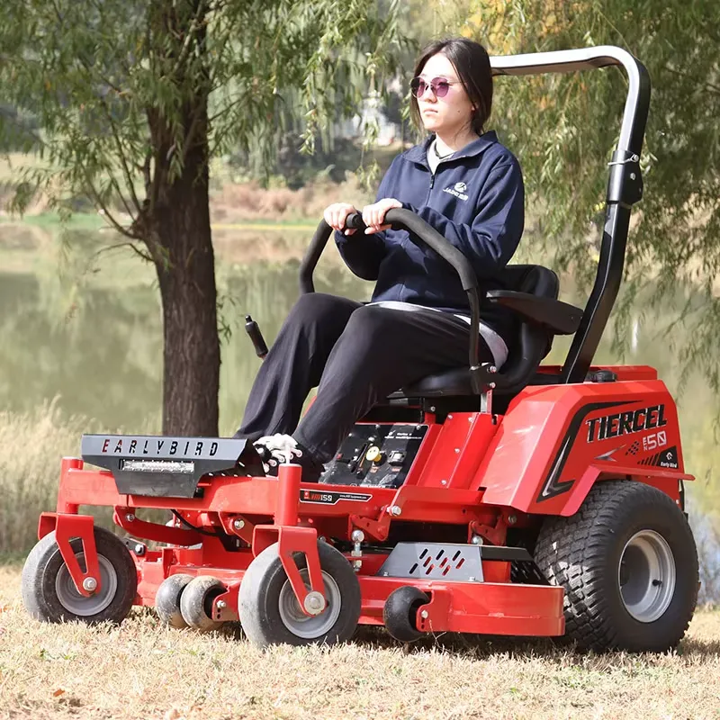 جزازة عشب تجارية آلية للركوب ب - مراجعة Farming Zero وسعره