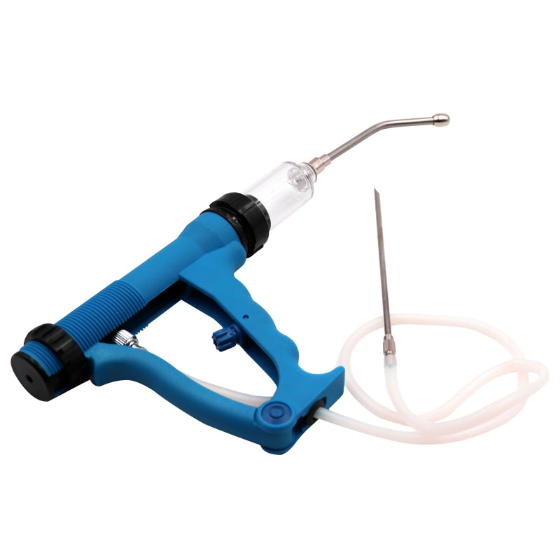 مسدس تغذية بيطري مستمر للحيوان - مراجعة Veterinary Syringe Gun وسعره